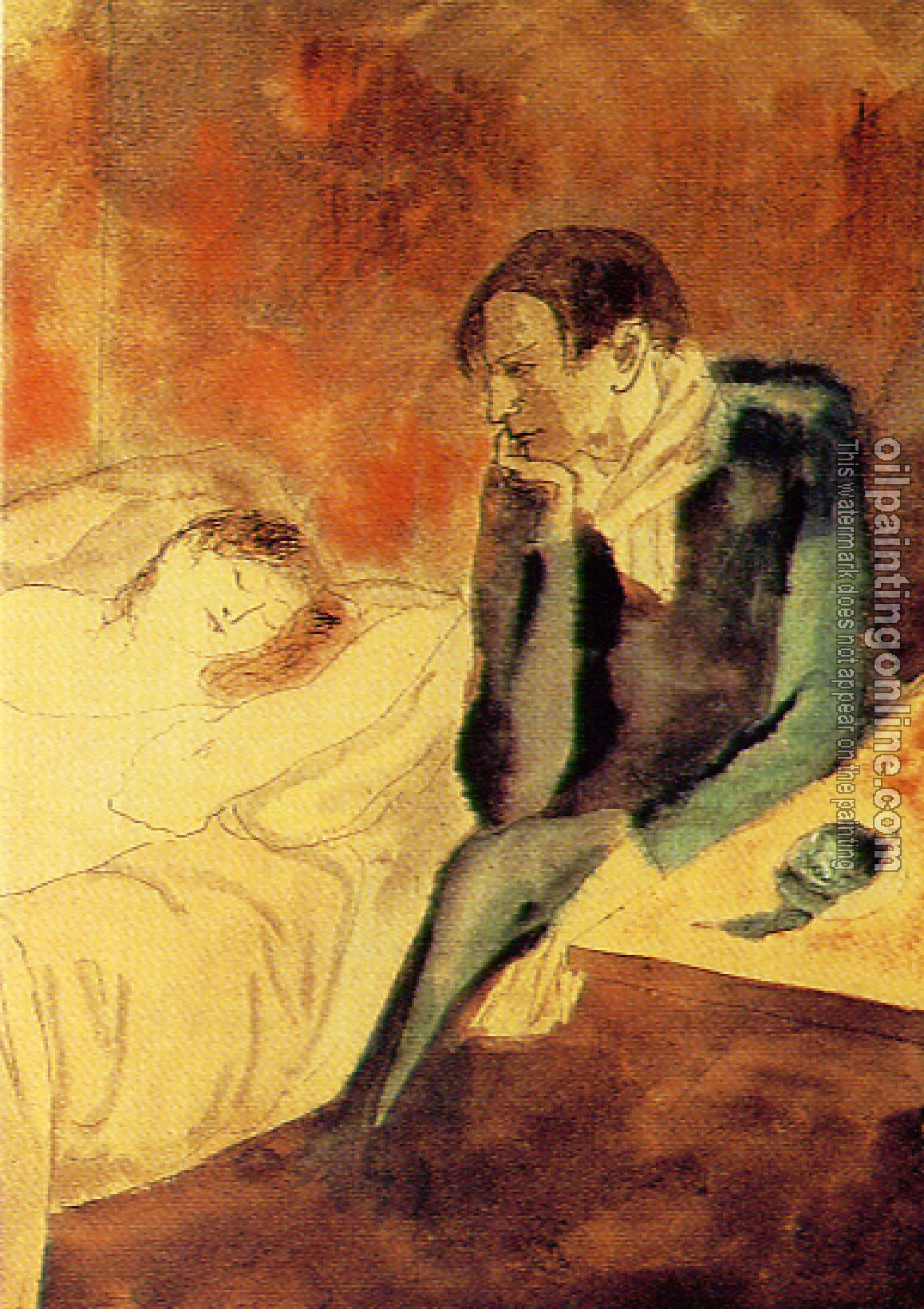 Picasso, Pablo - sleeping woman